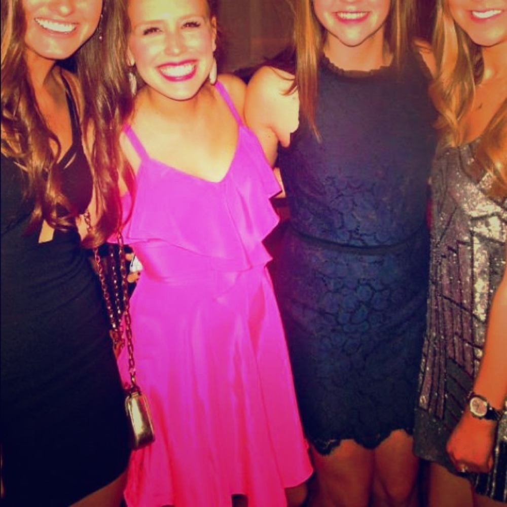 Amanda uprichard pink dress size small